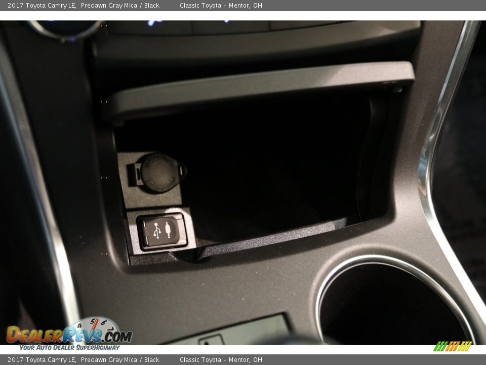2017 Toyota Camry LE Predawn Gray Mica / Black Photo #13