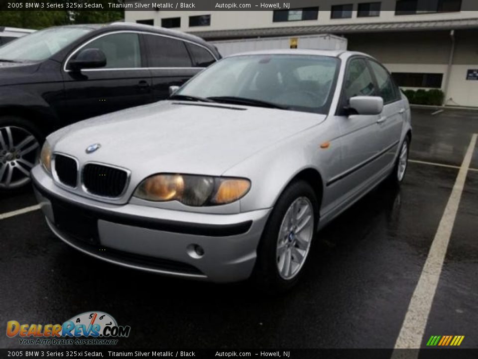 2005 BMW 3 Series 325xi Sedan Titanium Silver Metallic / Black Photo #1