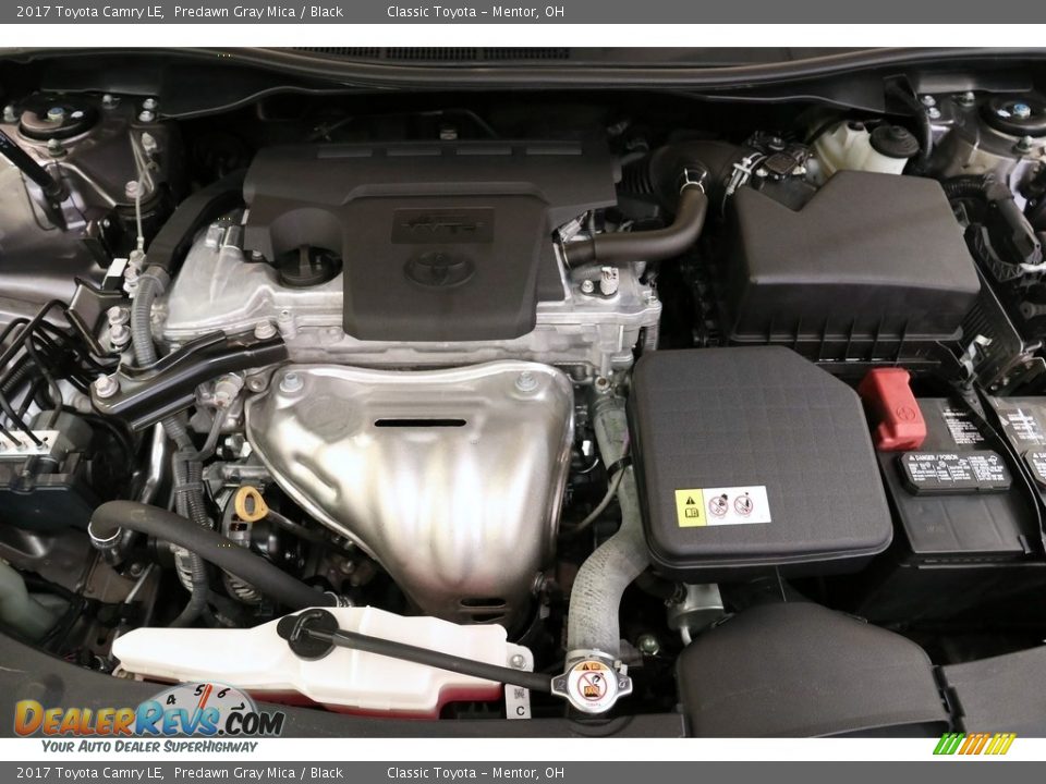 2017 Toyota Camry LE Predawn Gray Mica / Black Photo #18