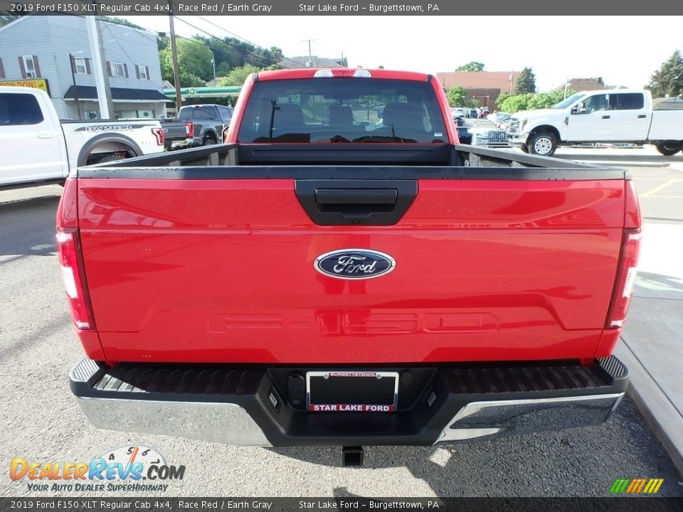 2019 Ford F150 XLT Regular Cab 4x4 Race Red / Earth Gray Photo #9