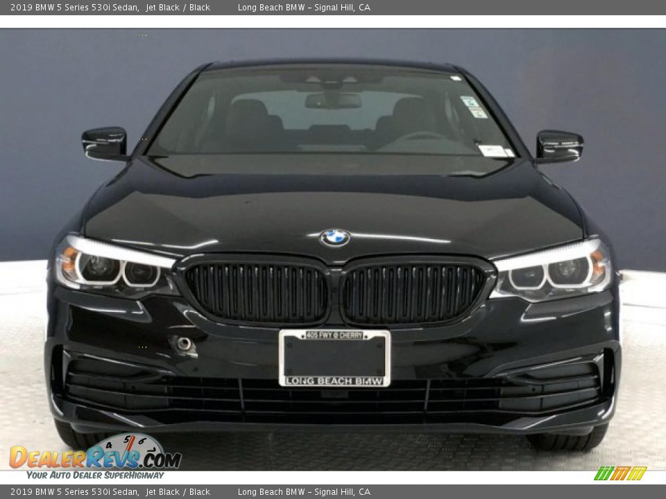2019 BMW 5 Series 530i Sedan Jet Black / Black Photo #2