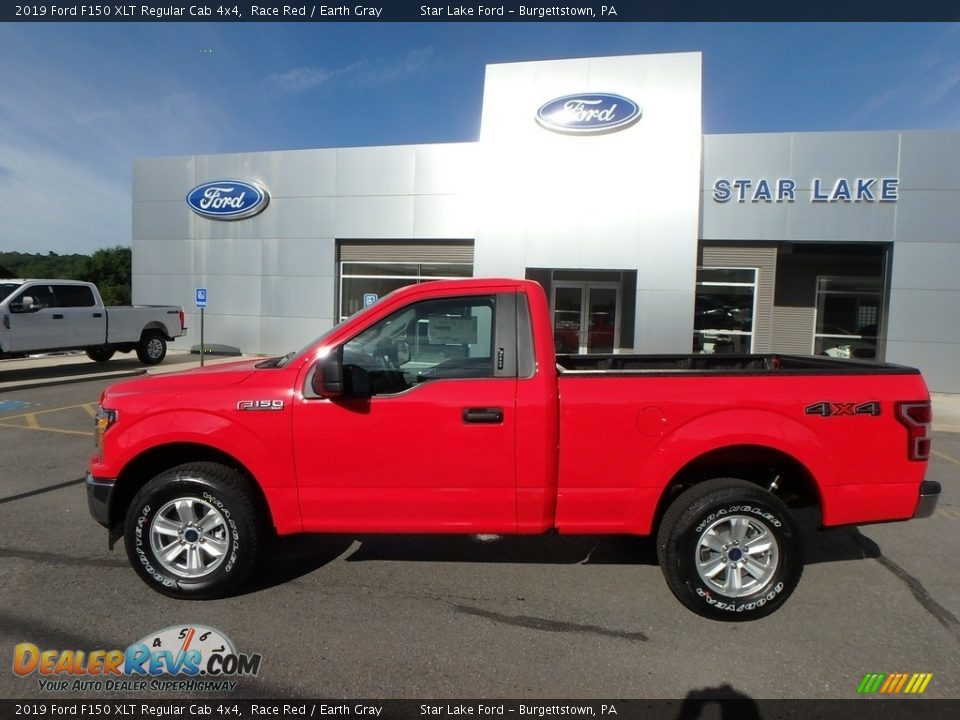 2019 Ford F150 XLT Regular Cab 4x4 Race Red / Earth Gray Photo #11