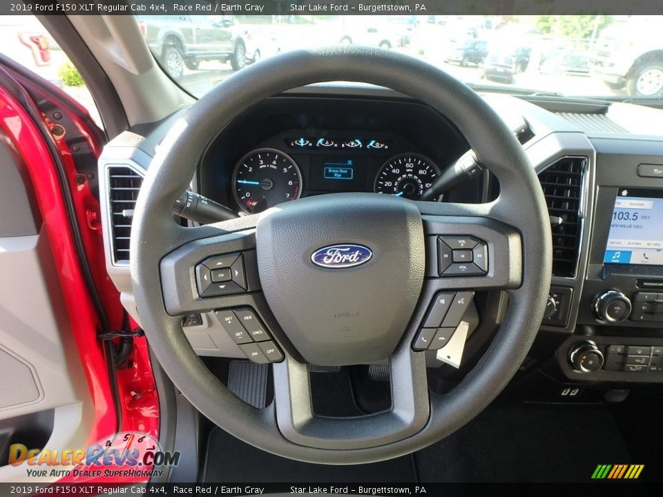 2019 Ford F150 XLT Regular Cab 4x4 Steering Wheel Photo #18