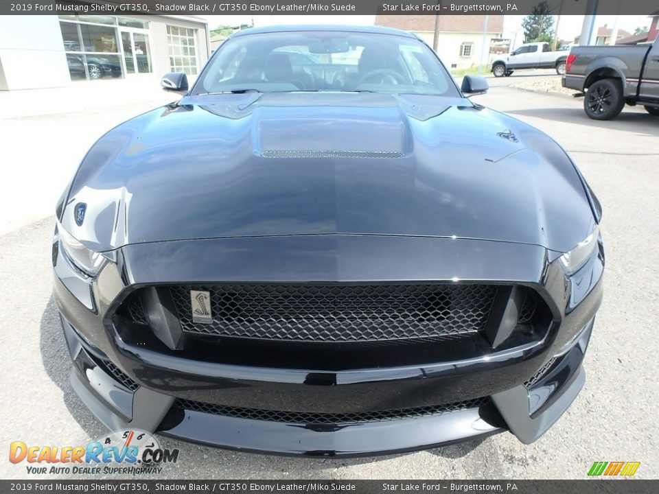 2019 Ford Mustang Shelby GT350 Shadow Black / GT350 Ebony Leather/Miko Suede Photo #3