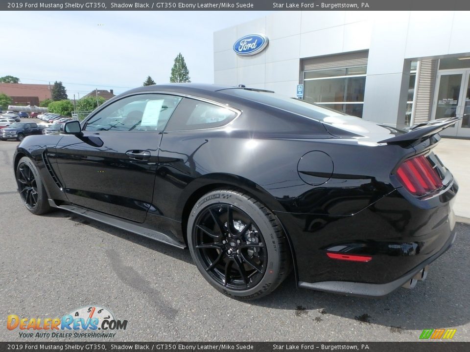 2019 Ford Mustang Shelby GT350 Shadow Black / GT350 Ebony Leather/Miko Suede Photo #8