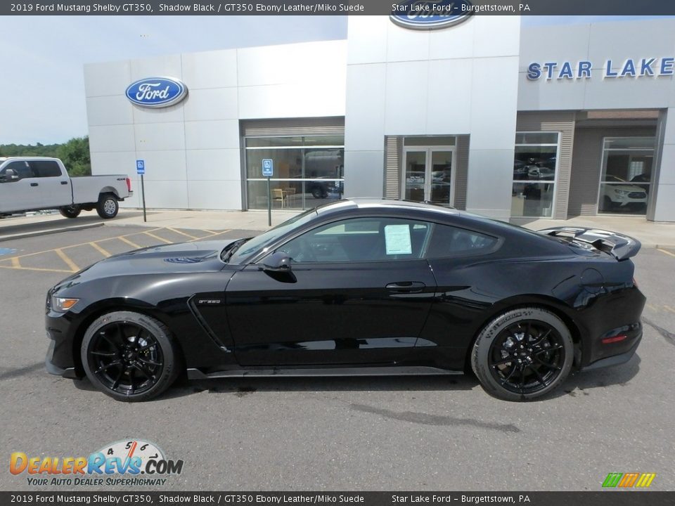 2019 Ford Mustang Shelby GT350 Shadow Black / GT350 Ebony Leather/Miko Suede Photo #9