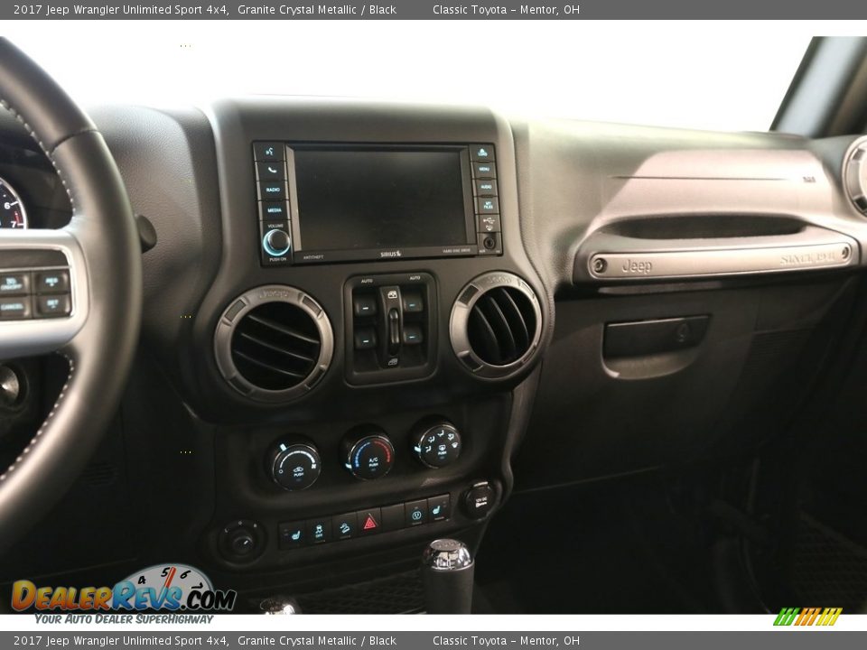 2017 Jeep Wrangler Unlimited Sport 4x4 Granite Crystal Metallic / Black Photo #9