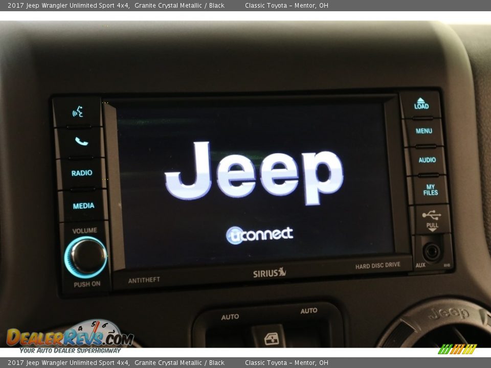 2017 Jeep Wrangler Unlimited Sport 4x4 Granite Crystal Metallic / Black Photo #10