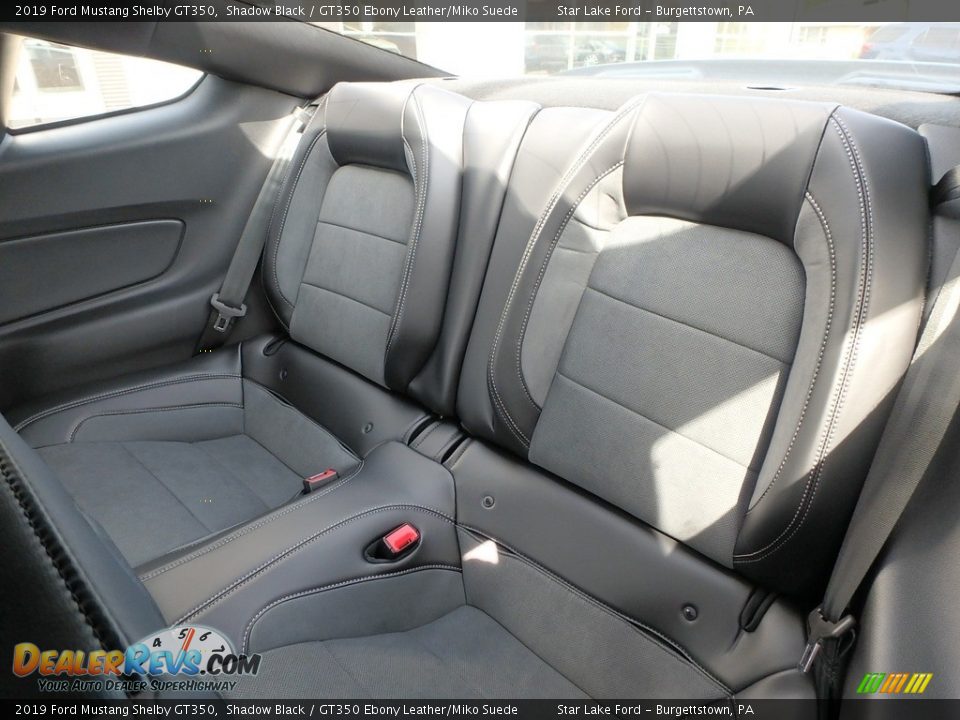 Rear Seat of 2019 Ford Mustang Shelby GT350 Photo #13