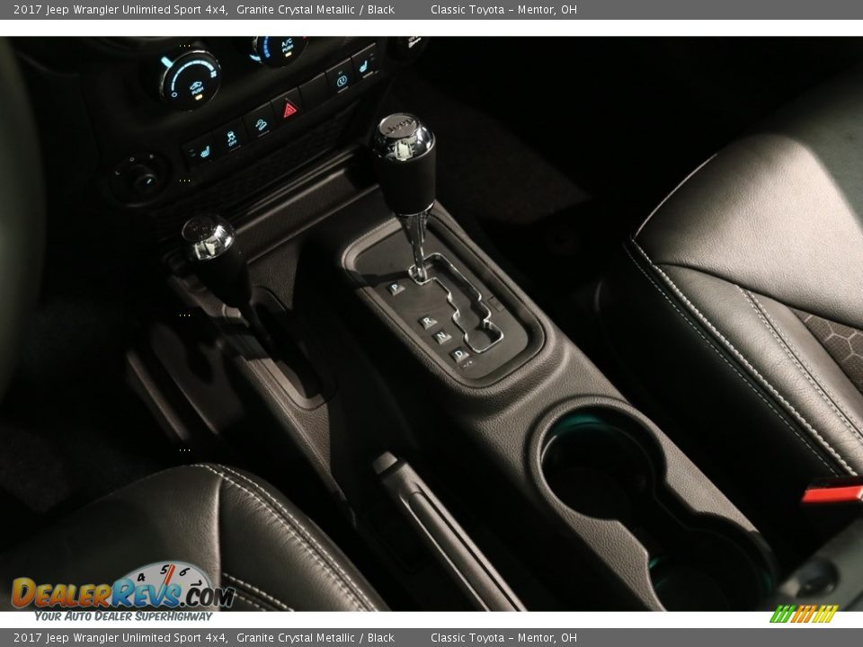 2017 Jeep Wrangler Unlimited Sport 4x4 Granite Crystal Metallic / Black Photo #14