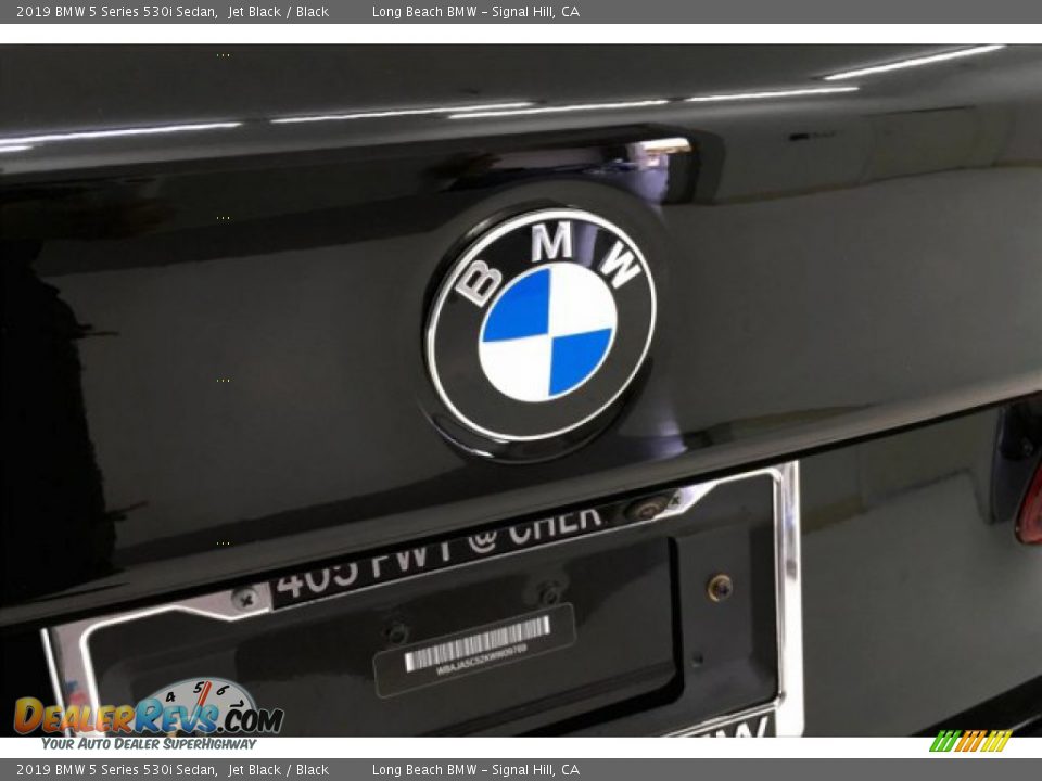 2019 BMW 5 Series 530i Sedan Jet Black / Black Photo #23