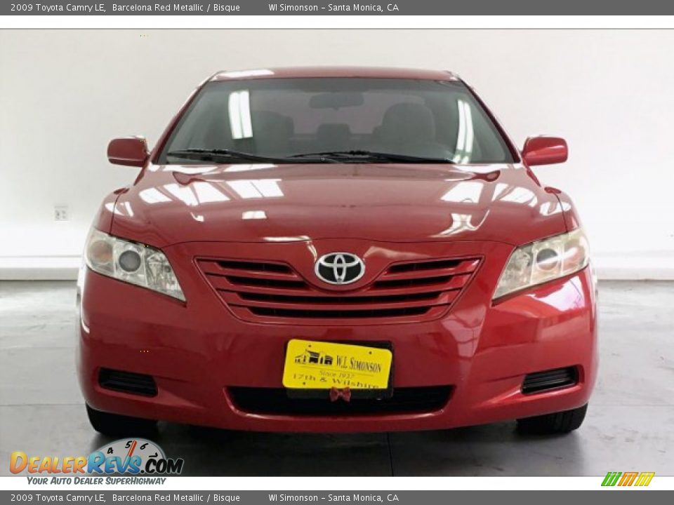 2009 Toyota Camry LE Barcelona Red Metallic / Bisque Photo #2