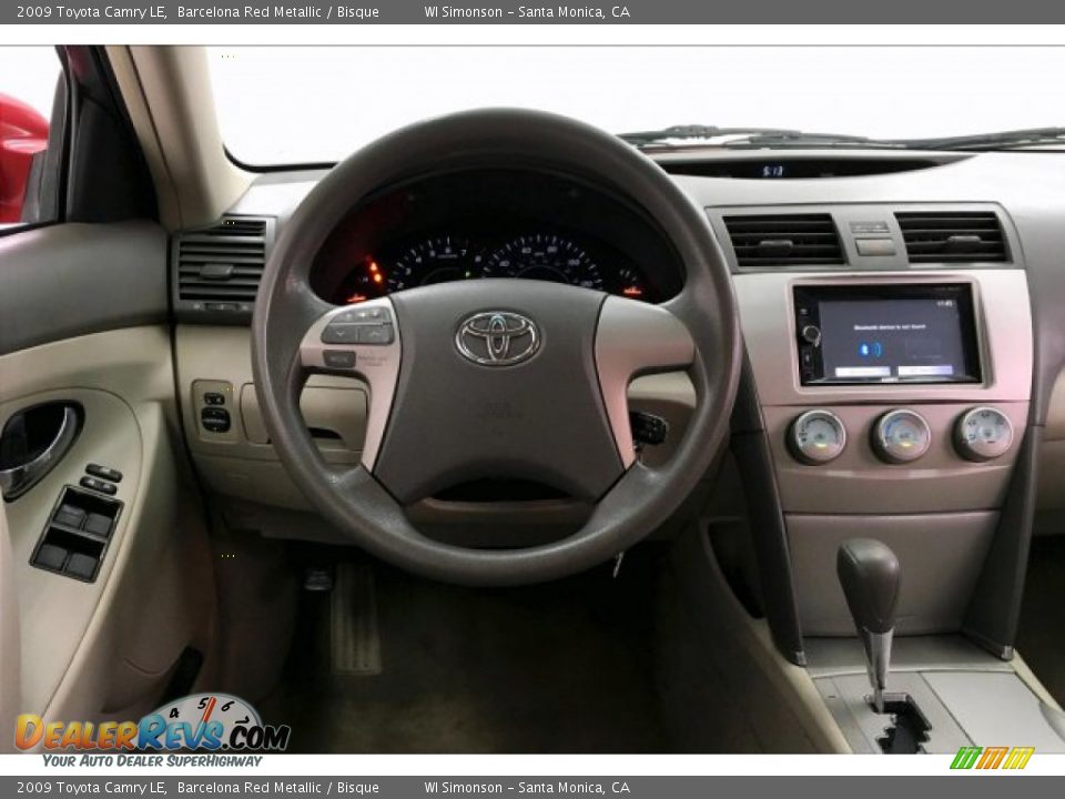 2009 Toyota Camry LE Barcelona Red Metallic / Bisque Photo #4