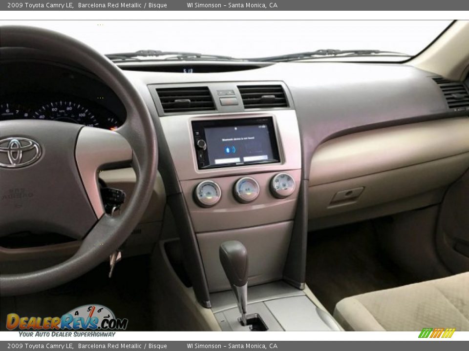 2009 Toyota Camry LE Barcelona Red Metallic / Bisque Photo #5