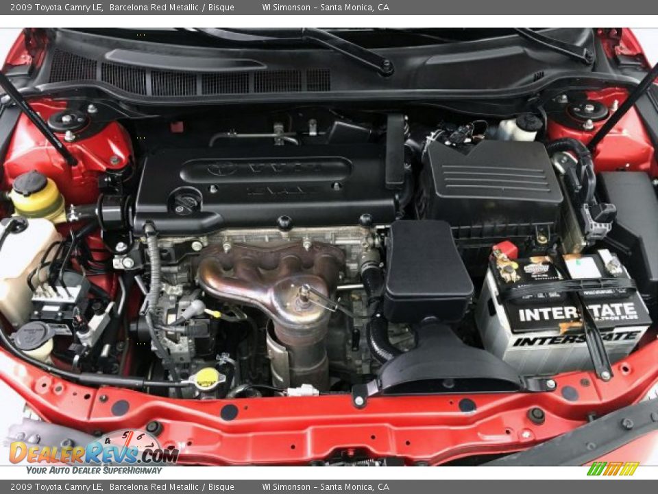2009 Toyota Camry LE Barcelona Red Metallic / Bisque Photo #9