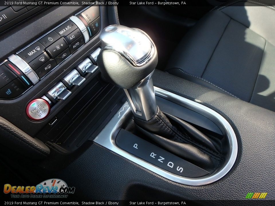 2019 Ford Mustang GT Premium Convertible Shifter Photo #17