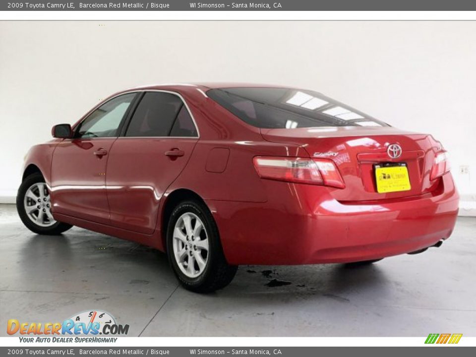 2009 Toyota Camry LE Barcelona Red Metallic / Bisque Photo #10