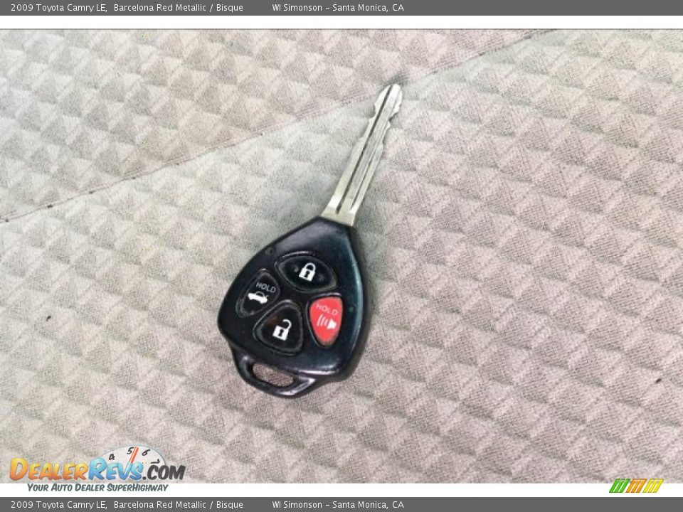 2009 Toyota Camry LE Barcelona Red Metallic / Bisque Photo #11