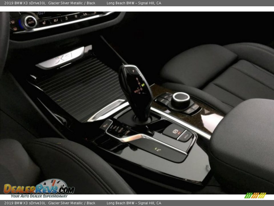 2019 BMW X3 sDrive30i Glacier Silver Metallic / Black Photo #18