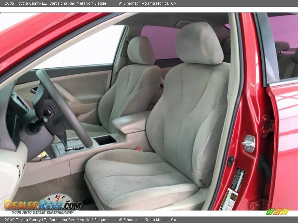 2009 Toyota Camry LE Barcelona Red Metallic / Bisque Photo #14