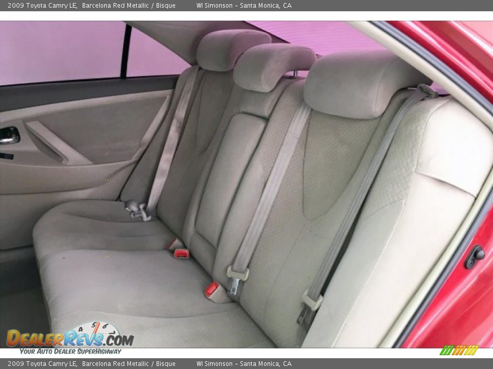 2009 Toyota Camry LE Barcelona Red Metallic / Bisque Photo #15