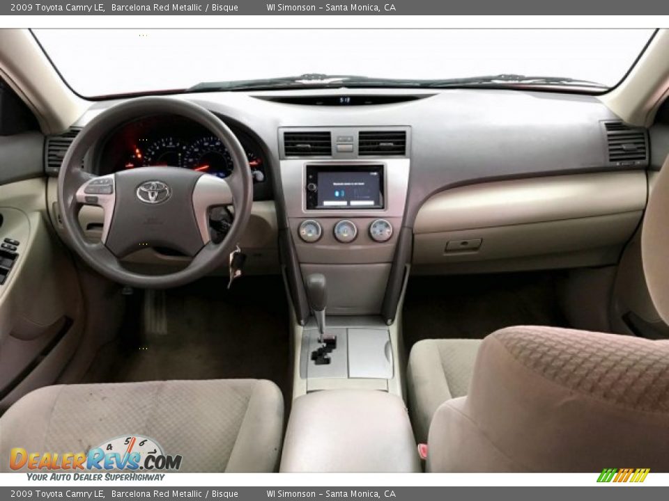 2009 Toyota Camry LE Barcelona Red Metallic / Bisque Photo #17