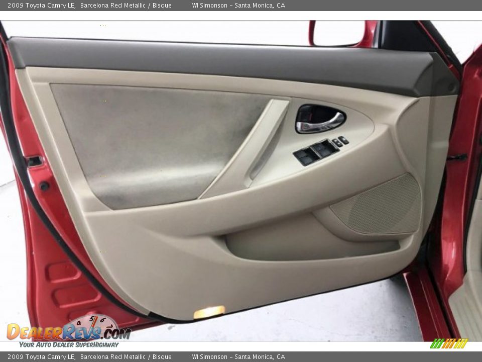 2009 Toyota Camry LE Barcelona Red Metallic / Bisque Photo #25