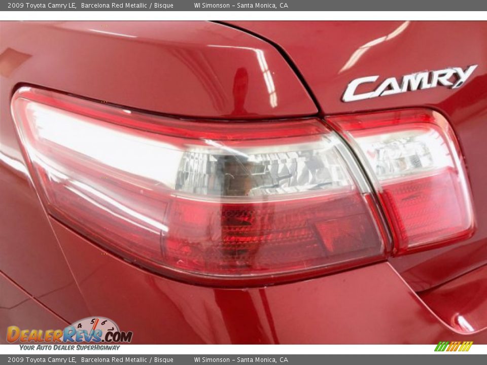 2009 Toyota Camry LE Barcelona Red Metallic / Bisque Photo #26