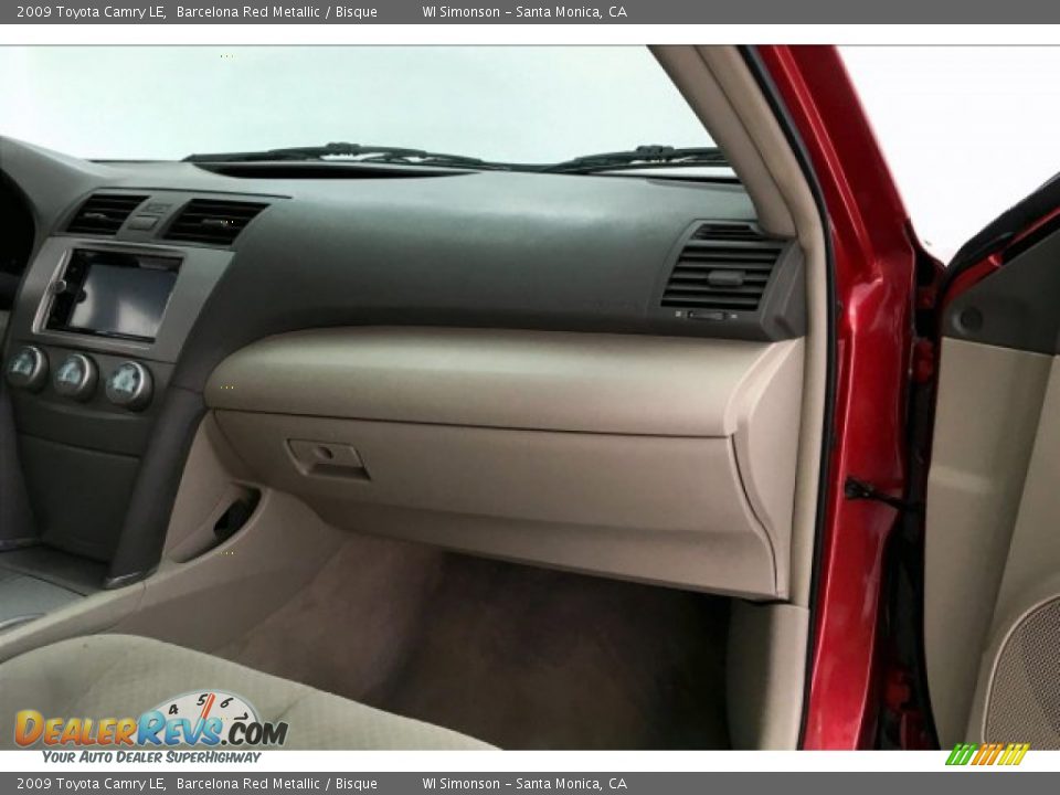 2009 Toyota Camry LE Barcelona Red Metallic / Bisque Photo #28