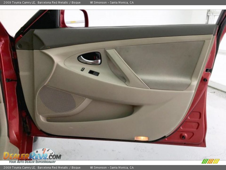 2009 Toyota Camry LE Barcelona Red Metallic / Bisque Photo #29