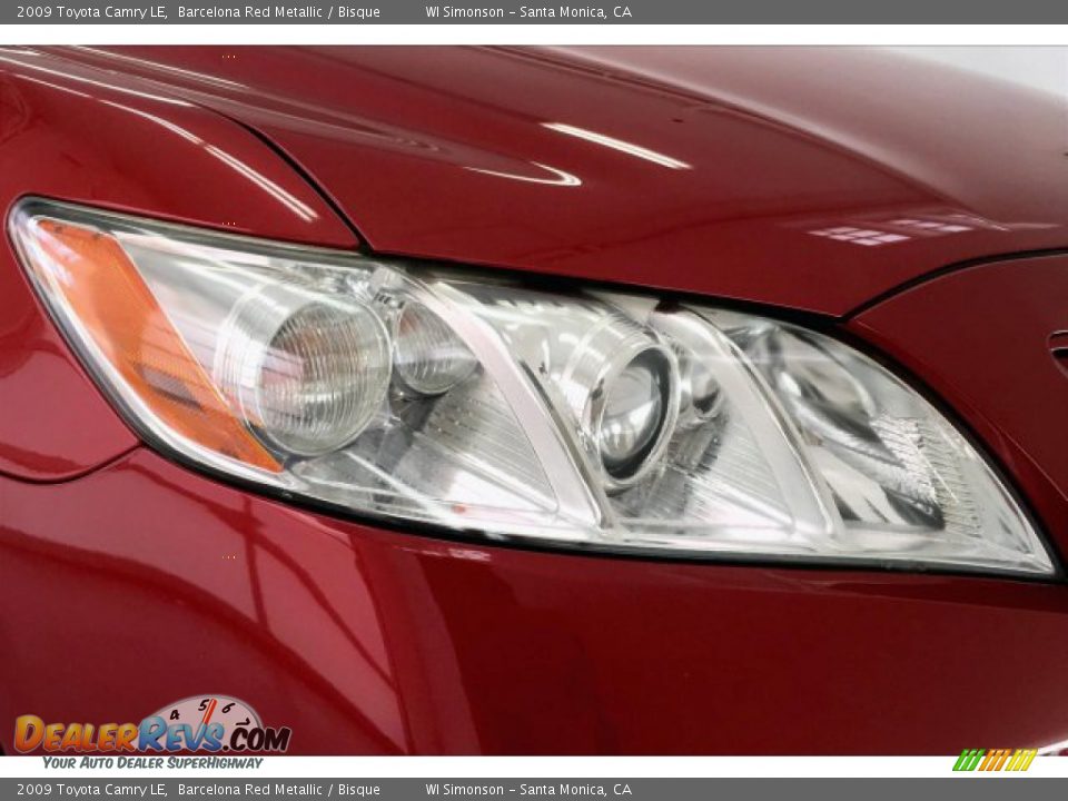 2009 Toyota Camry LE Barcelona Red Metallic / Bisque Photo #31