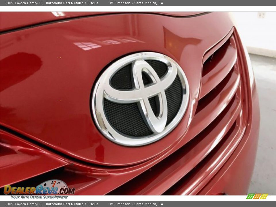 2009 Toyota Camry LE Barcelona Red Metallic / Bisque Photo #32