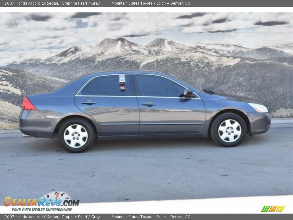 2007 Honda Accord LX Sedan Graphite Pearl / Gray Photo #2