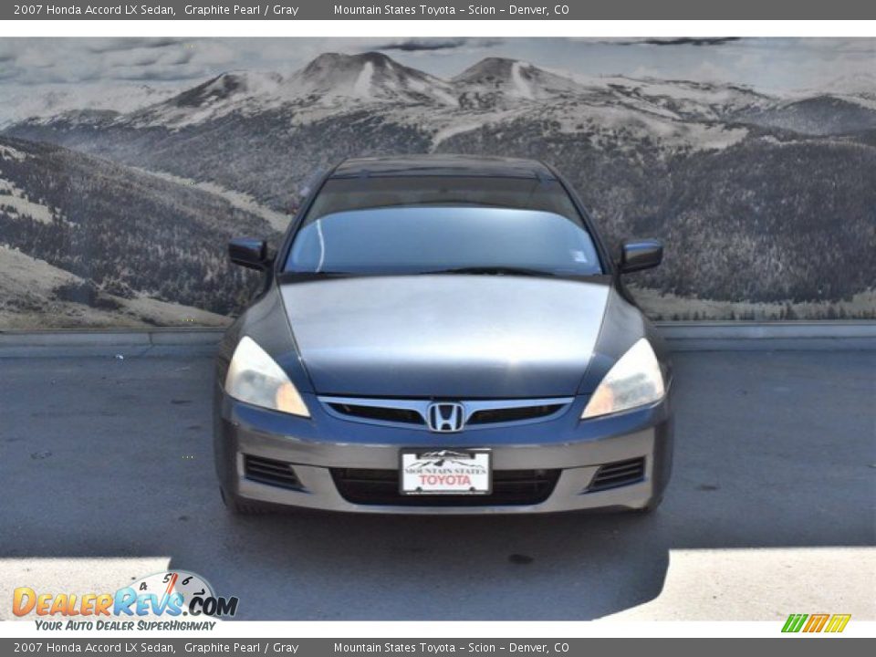 2007 Honda Accord LX Sedan Graphite Pearl / Gray Photo #4