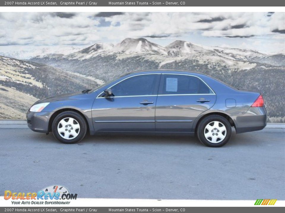 2007 Honda Accord LX Sedan Graphite Pearl / Gray Photo #6