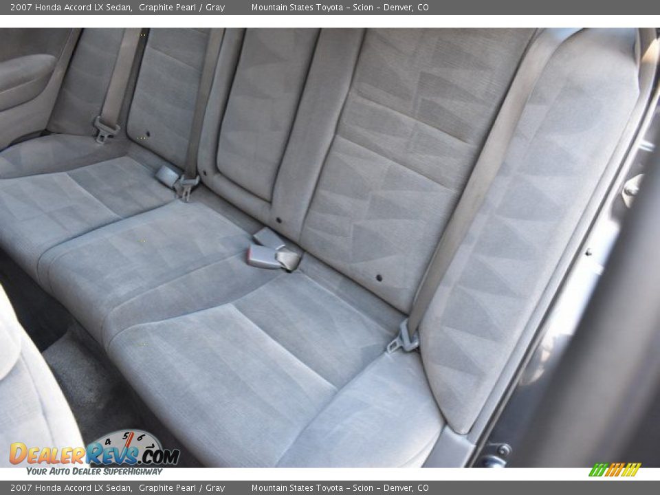 2007 Honda Accord LX Sedan Graphite Pearl / Gray Photo #21