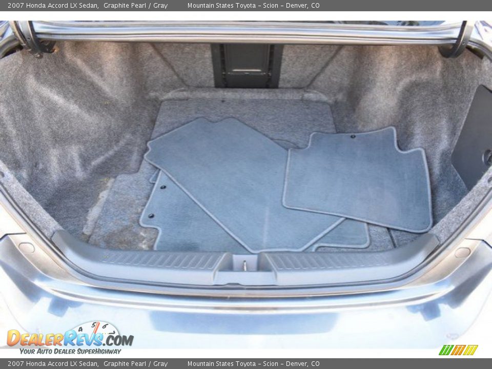 2007 Honda Accord LX Sedan Graphite Pearl / Gray Photo #26