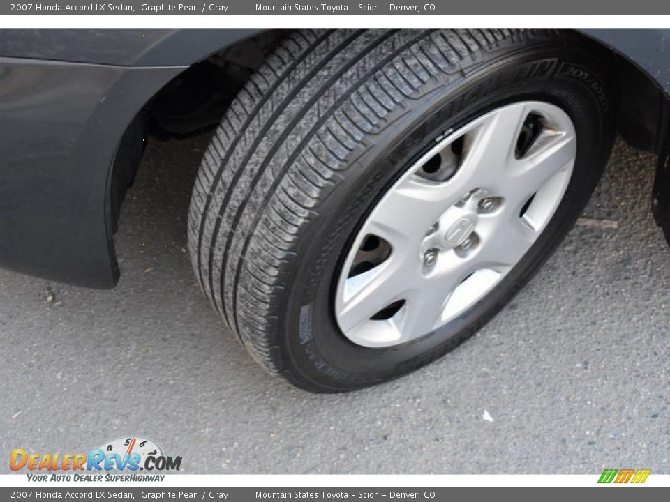 2007 Honda Accord LX Sedan Graphite Pearl / Gray Photo #28