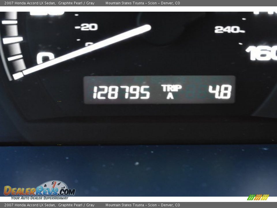 2007 Honda Accord LX Sedan Graphite Pearl / Gray Photo #29