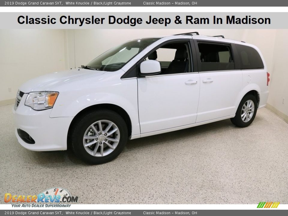 2019 Dodge Grand Caravan SXT White Knuckle / Black/Light Graystone Photo #1