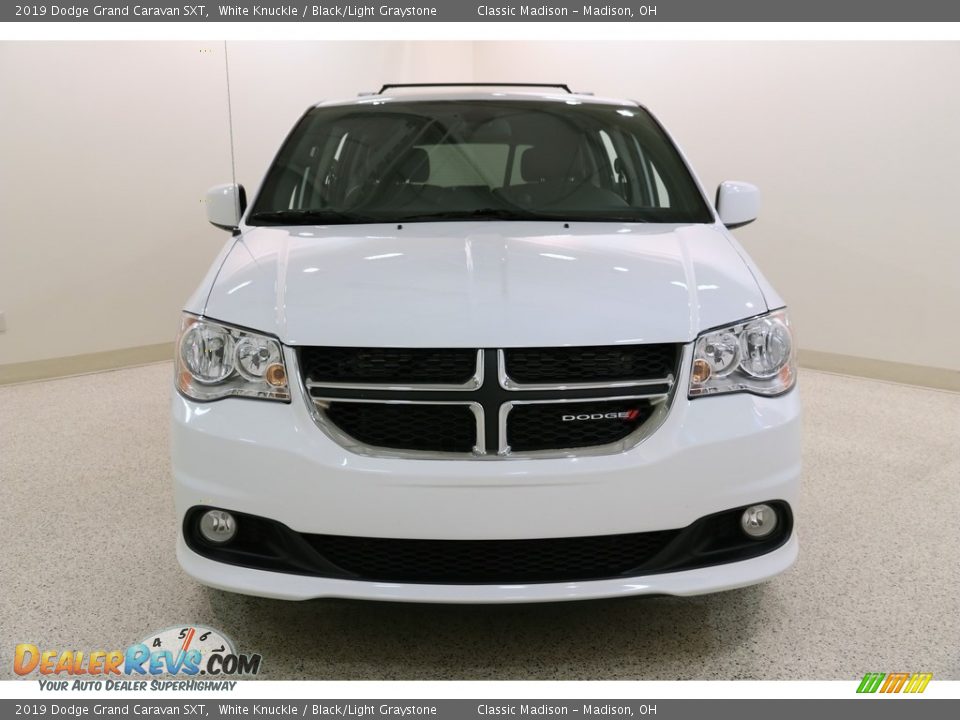 2019 Dodge Grand Caravan SXT White Knuckle / Black/Light Graystone Photo #2