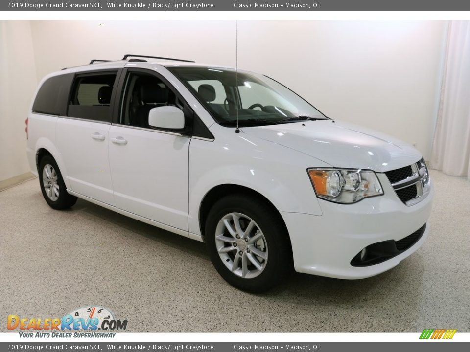 2019 Dodge Grand Caravan SXT White Knuckle / Black/Light Graystone Photo #3
