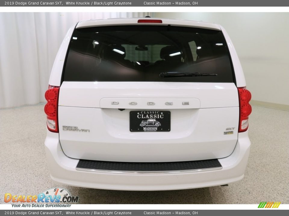 2019 Dodge Grand Caravan SXT White Knuckle / Black/Light Graystone Photo #4