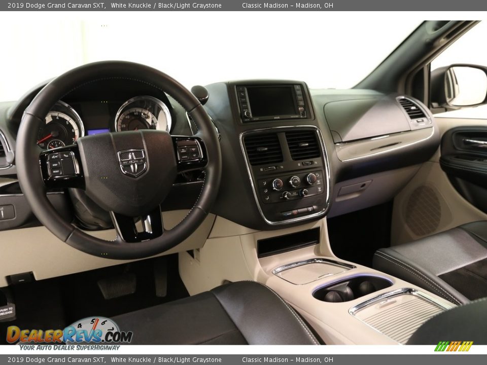 2019 Dodge Grand Caravan SXT White Knuckle / Black/Light Graystone Photo #8