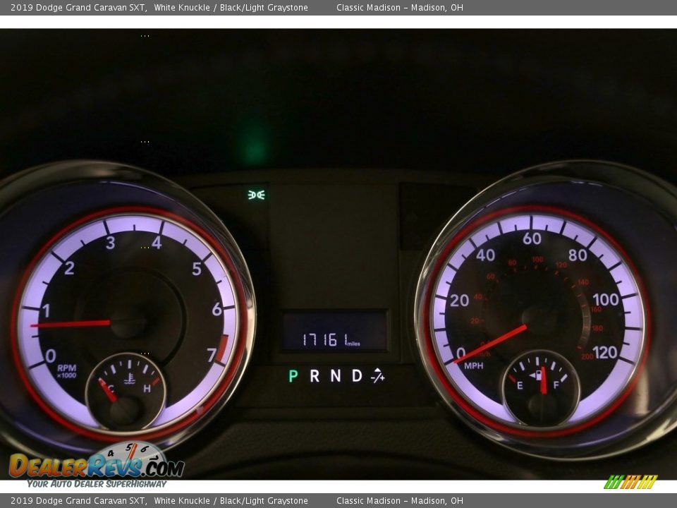 2019 Dodge Grand Caravan SXT White Knuckle / Black/Light Graystone Photo #10
