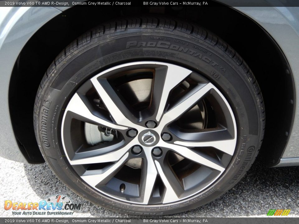2019 Volvo V60 T6 AWD R-Design Wheel Photo #6