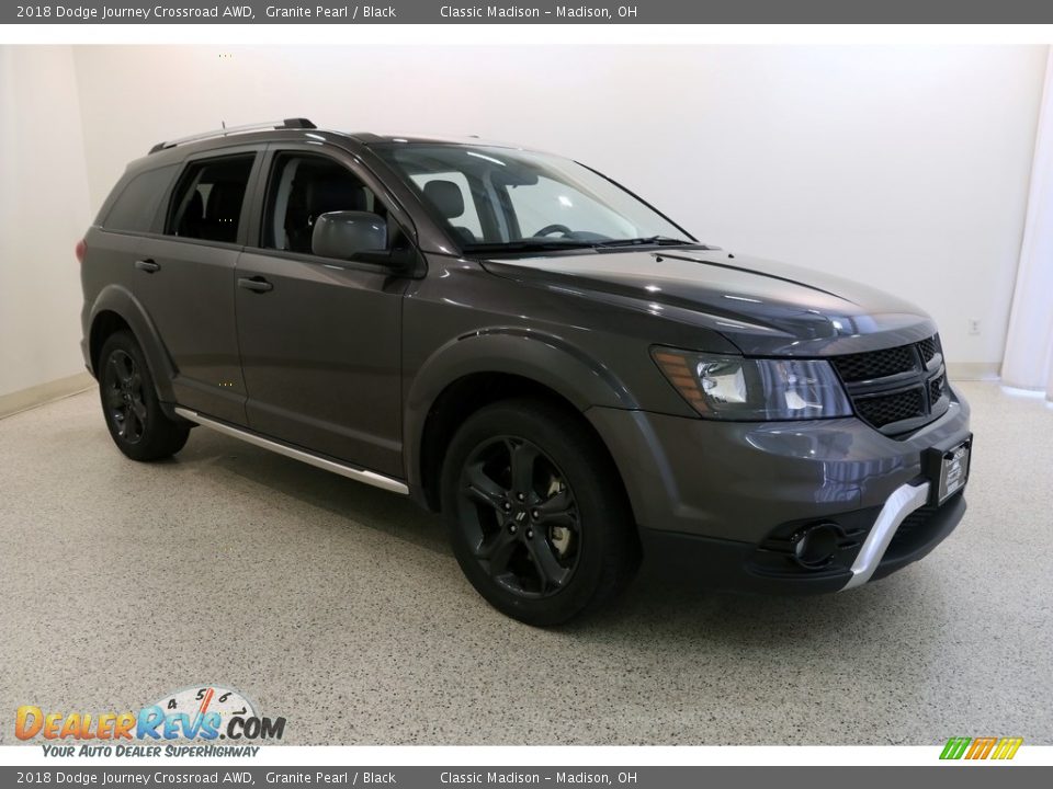 2018 Dodge Journey Crossroad AWD Granite Pearl / Black Photo #1