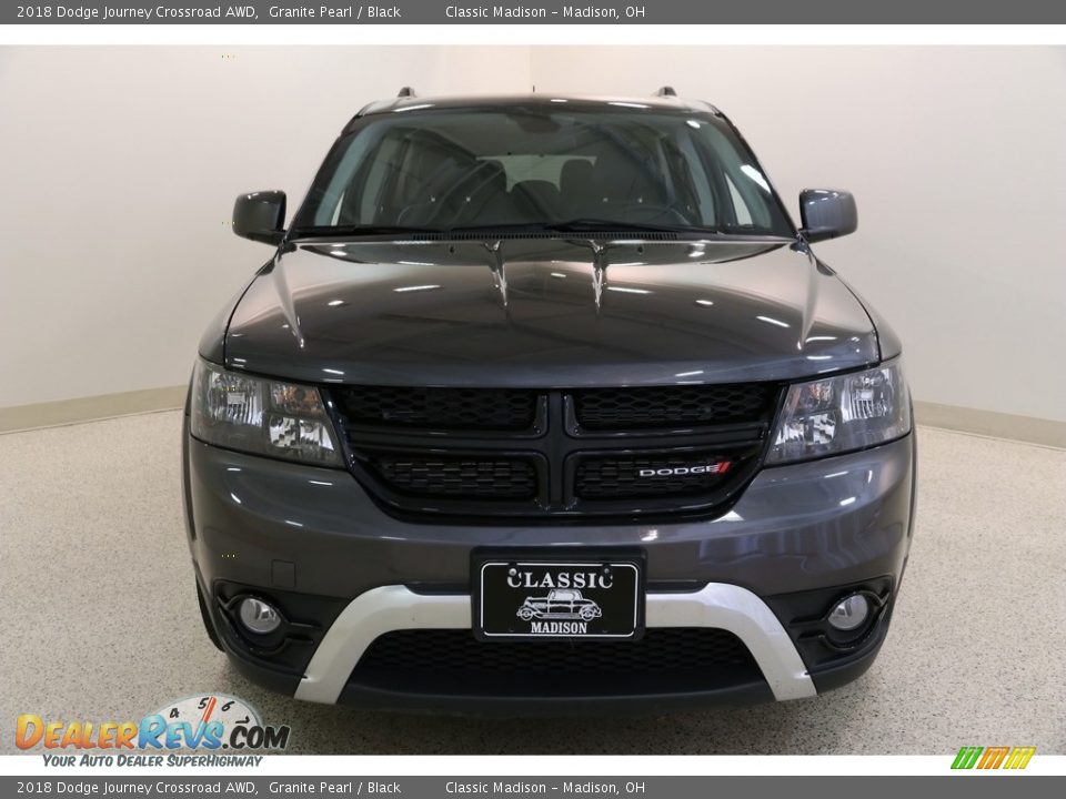2018 Dodge Journey Crossroad AWD Granite Pearl / Black Photo #2