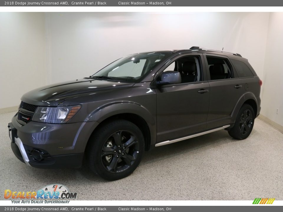 2018 Dodge Journey Crossroad AWD Granite Pearl / Black Photo #3