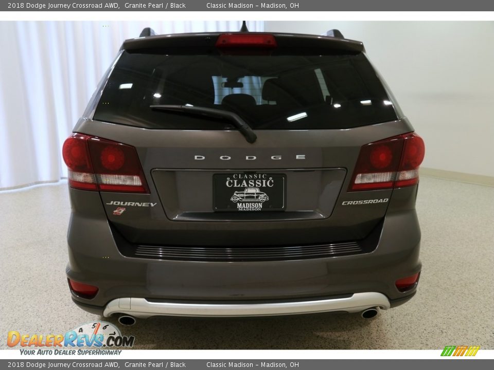 2018 Dodge Journey Crossroad AWD Granite Pearl / Black Photo #20